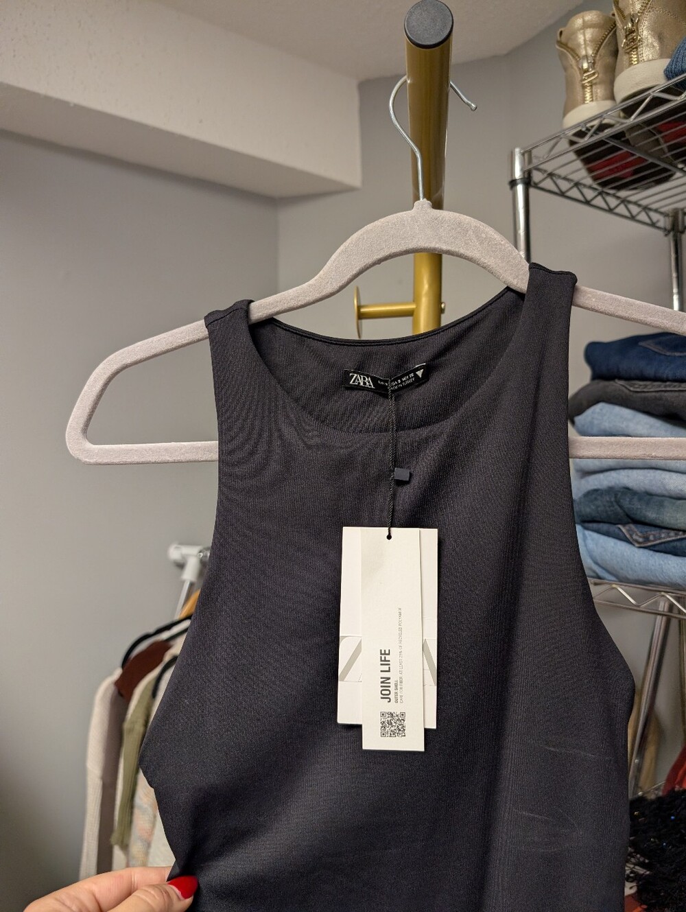 Zara High neck bodysuit bnwt small Bnwt - Picture 2 of 2